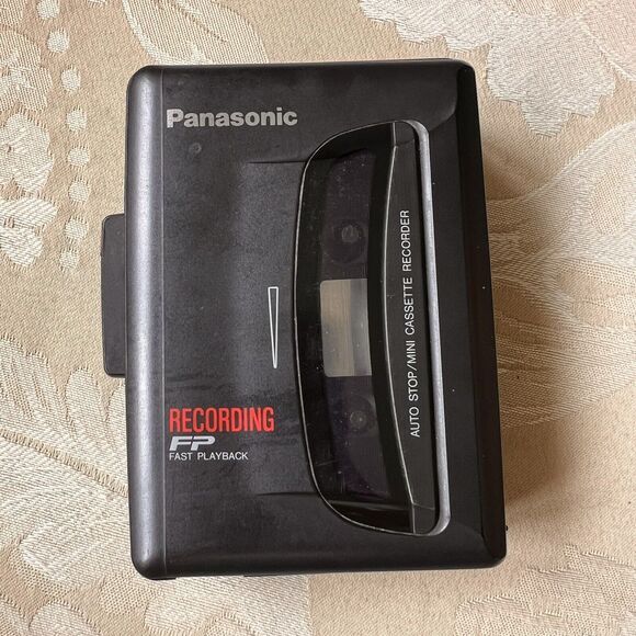 Panasonic‎ RQ-L307 Mini Cassette Player Recorder PARTS ONLY Not Working - Picture 1 of 7